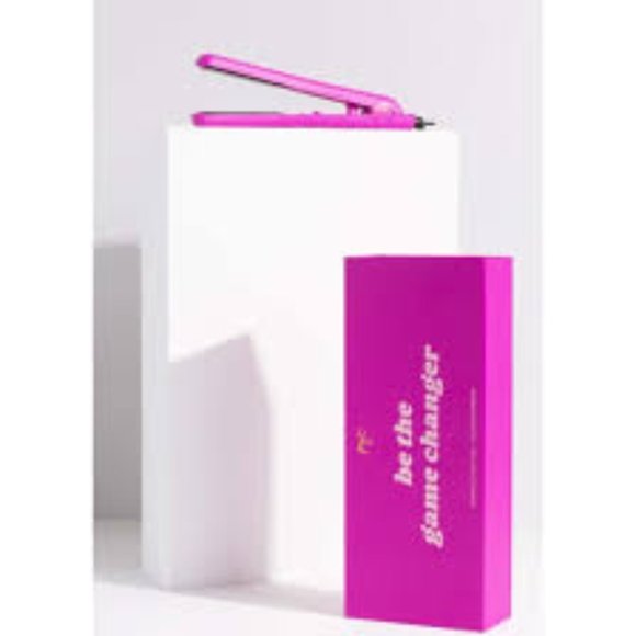 PYT Infrared straightener and curler - Rasberry - Picture 1 of 3